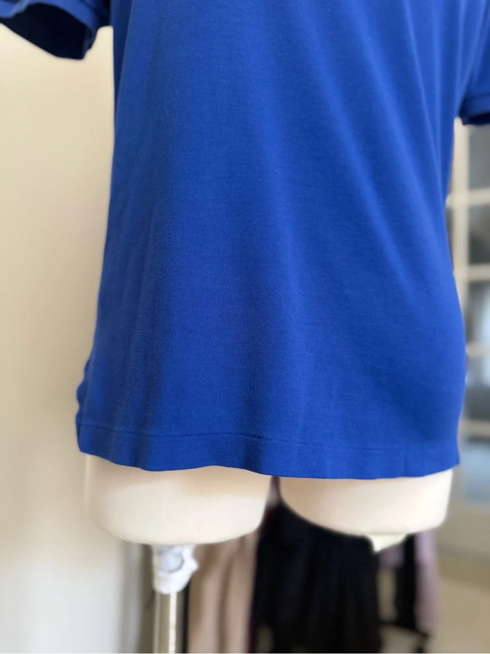Ralph Lauren Mens Royal Blue Polo with Orange Pony